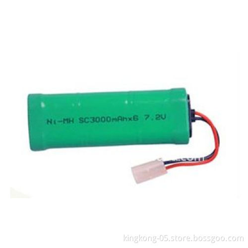 7.2V SC size NiMH Rechargeable Battery Pack